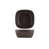 GenWare Melamine Black Aria Square Buffet Bowl 25cm - Pack 1