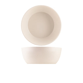 GenWare Melamine White Aria Buffet Bowl 30 x 11.5cm - Pack 1