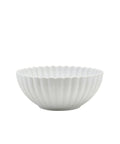 Incise Porcelain Scalloped Side Bowl 13cm - Pack 6