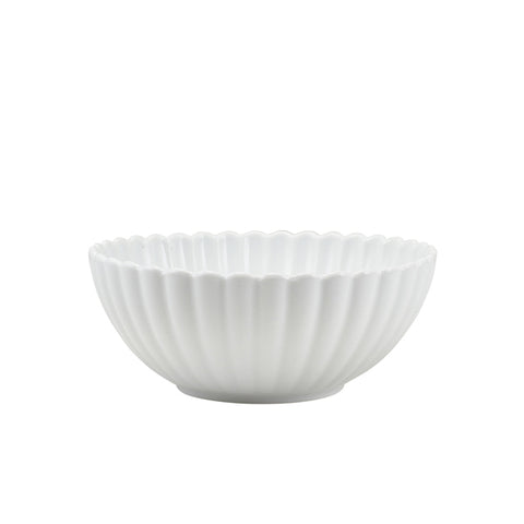 Incise Porcelain Scalloped Side Bowl 16cm - Pack 6