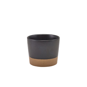 GenWare Kava Black Stoneware Chip Cup 9 x 7.4cm - Pack 6