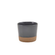 GenWare Kava Dark Grey Stoneware Chip Cup 9 x 7.4cm - Pack 6