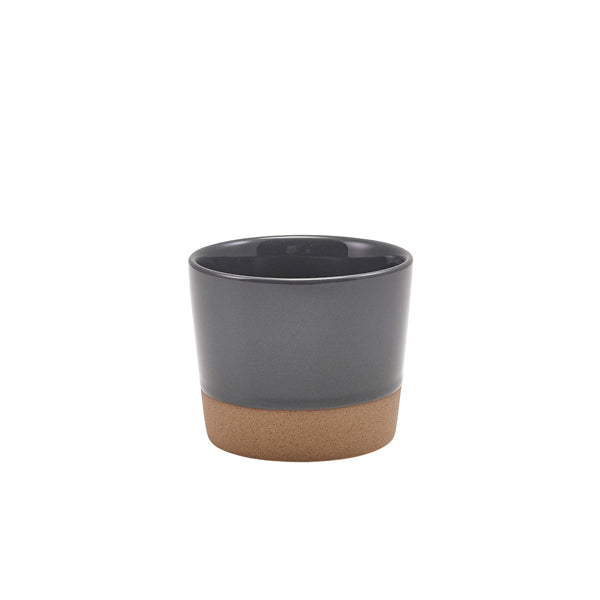 GenWare Kava Dark Grey Stoneware Chip Cup 9 x 7.4cm - Pack 6