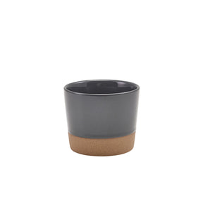 GenWare Kava Dark Grey Stoneware Chip Cup 9 x 7.4cm - Pack 6