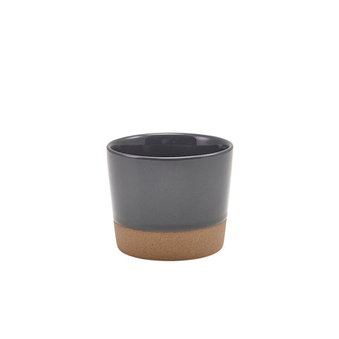 GenWare Kava Dark Grey Stoneware Chip Cup 9 x 7.4cm - Pack 6