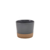 GenWare Kava Dark Grey Stoneware Chip Cup 9 x 7.4cm - Pack 6