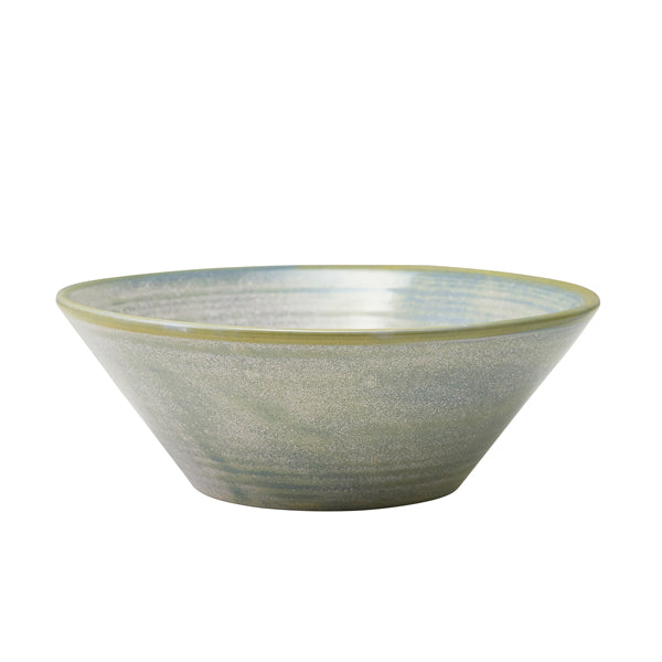 Terra Porcelain Seafoam Conical Bowl 16cm - Pack 6