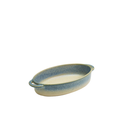 Forge Coast Stoneware Oval Dish 17.5 x 11.5 x 4cm - Pack 6