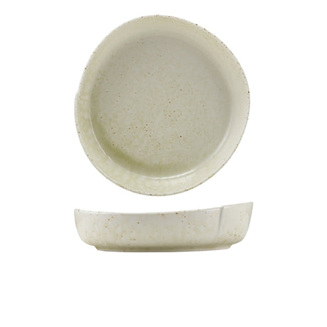 Kozo Porcelain Shiro Deep Plate 20cm - Pack 4
