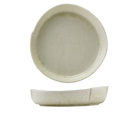 Kozo Porcelain Shiro Deep Plate 23cm - Pack 6