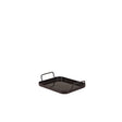 Black Enamel Tray 21 x 17cm - Pack 6