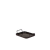 Black Enamel Tray 21 x 17cm - Pack 6