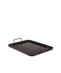 Black Enamel Tray 34 x 25cm - Pack 6