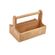 GenWare FSC 100% Hevea Wood Table Caddy - Pack 1