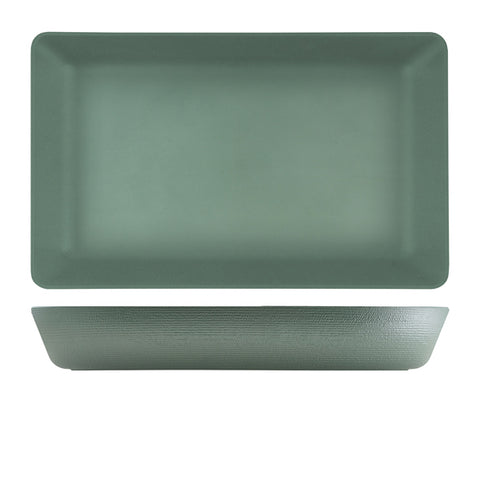 GenWare Melamine Green Jute Deep Dish GN 1/1 - Pack 1