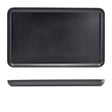 GenWare Melamine Black Jute Platter GN 1/1 - Pack 1