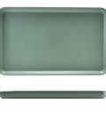 GenWare Melamine Green Jute Platter GN 1/1 - Pack 1