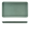 GenWare Melamine Green Jute Platter GN 1/1 - Pack 1
