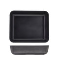 GenWare Melamine Black Jute Deep Dish GN 1/2 - Pack 1