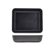GenWare Melamine Black Jute Deep Dish GN 1/2 - Pack 1