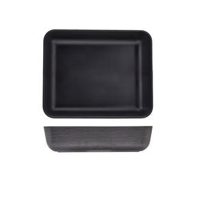 GenWare Melamine Black Jute Deep Dish GN 1/2 - Pack 1