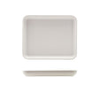 GenWare Melamine White Jute Platter GN 1/2 - Pack 1