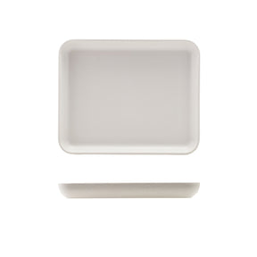 GenWare Melamine White Jute Platter GN 1/2 - Pack 1