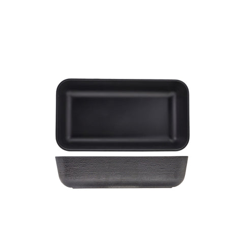 GenWare Melamine Black Jute Deep Dish GN 1/3 - Pack 1