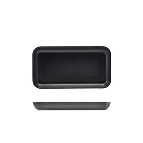 GenWare Melamine Black Jute Platter GN 1/3 - Pack 1