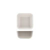 GenWare Melamine White Jute Square Buffet Bowl 20cm - Pack 1