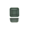 GenWare Melamine Green Jute Square Buffet Bowl 20cm - Pack 1