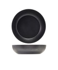 GenWare Melamine Black Jute Buffet Bowl 28 x 7.5cm - Pack 1