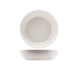 GenWare Melamine White Jute Buffet Bowl 28 x 7.5cm - Pack 1