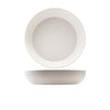 GenWare Melamine White Jute Buffet Bowl 35 x 7.5cm - Pack 1