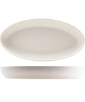 GenWare Melamine White Jute Deep Oval Dish 55 x 27.5 x 7.5cm - Pack 1