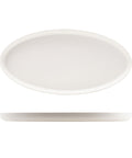 GenWare Melamine White Jute Oval Dish 55 x 27.5 x 3.5cm - Pack 1