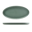 GenWare Melamine Green Jute Oval Dish 55 x 27.5 x 3.5cm - Pack 1