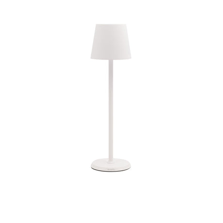 Feline LED Cordless Table Lamp White 38cm - Pack 1