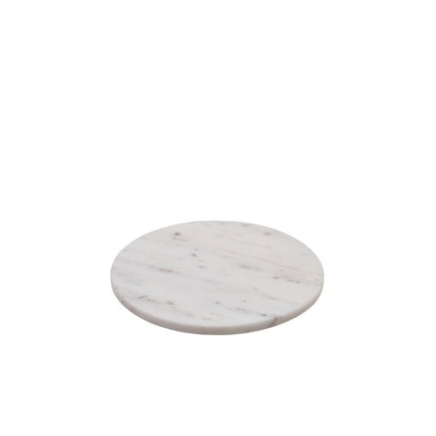 GenWare White Marble Platter 20.5cm Dia - Pack 1