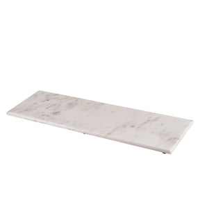 GenWare White Marble Platter 53x16cm GN 2/4 - Pack 1