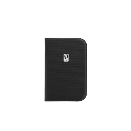 Essential A5 Menu Holder Black 12 Pages - Pack 1