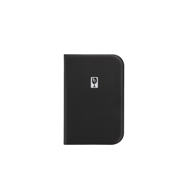 Essential A5 Menu Holder Black 12 Pages - Pack 1