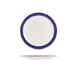 GenWare Melamine Blue Band Plate 16cm/ 6.25" - Pack 12