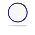 GenWare Melamine Blue Band Plate 22.5cm/ 9" - Pack 12