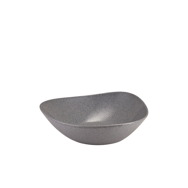 GenWare Melamine Grey Granite Triangular Buffet Bowl 28cm - Pack 1