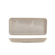 Antigo Porcelain Cinza Narrow Rectangular Platter 27 x 12.5cm - Pack 6