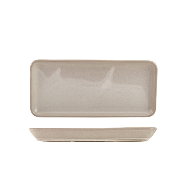 Antigo Porcelain Cinza Narrow Rectangular Platter 27 x 12.5cm - Pack 6