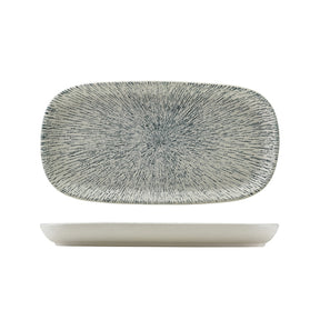 Sereno Porcelain Strato Rectangular Platter 30 x 15.5cm - Pack 6