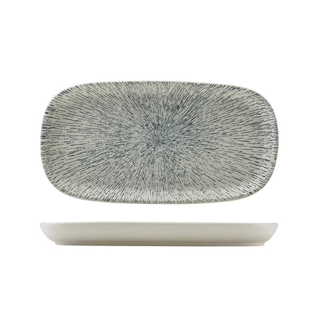 Sereno Porcelain Strato Rectangular Platter 30 x 15.5cm - Pack 6