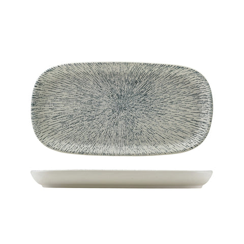 Sereno Porcelain Strato Rectangular Platter 30 x 15.5cm - Pack 6